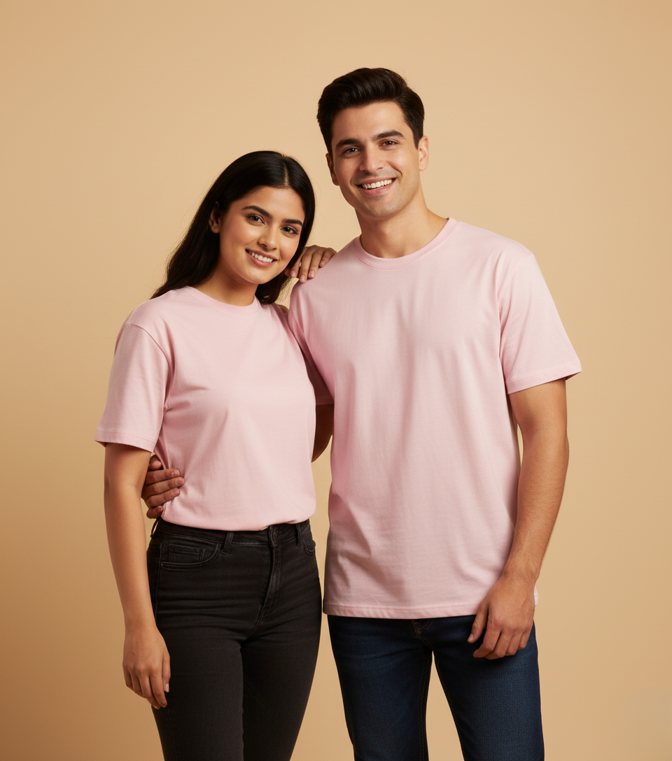 #LV10 Unisex Classic Crew T-Shirt | Solid Colour | Let’s VYBE