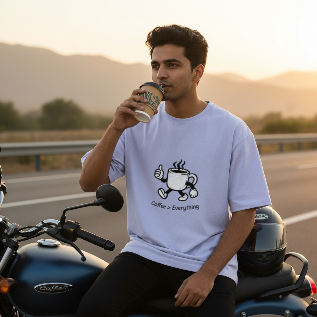 #LV23 Unisex Oversized T-shirt | Funny Quote | Let’s VYBE