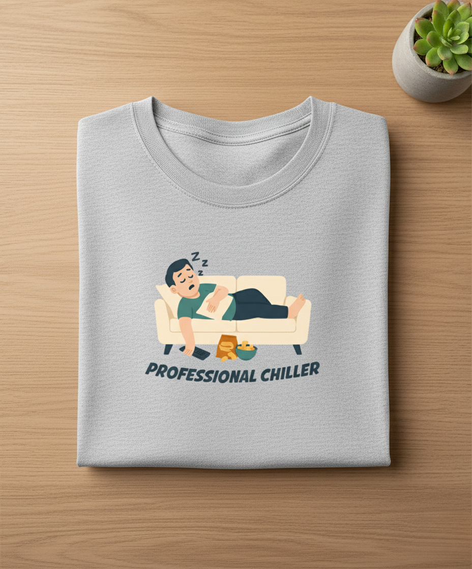 #LV32 Men Oversized T-shirt | Funny Quote | Let’s VYBE